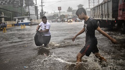 Typhoon Forces Mass Evacuations In The Philippines