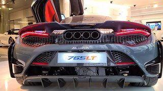 [8k] REAR of McLarem 765LT in SUPERDETAIL. Rear ONLY! In huge 8k resolution