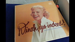 Dinah Shore Yes Indeed! Capitol Records 1959 Release LP