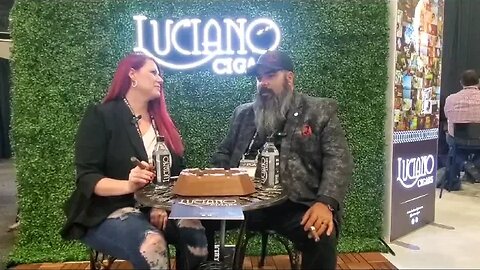 Ash Red sits down with Luciano Cigars at PCA 2023