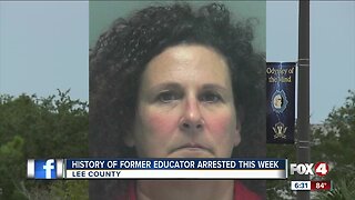 Lee County Schools previously disciplined employee arrested this week