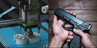 Testing 3D printed gun