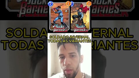 SOLDADO INVERNAL TODAS AS VARIANTES MARVEL SNAP #marvelsnap