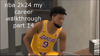 nba 2k24 my career walkthrough part 14 xbox series s #nba2k24gameplay #nba2k24