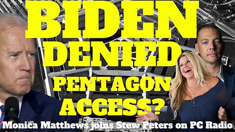 DOES BIDEN HAVE ACCESS TO THE PENTAGON? WHY NO 21 GUN SALUTE? Monica Matthews & Stew Peters