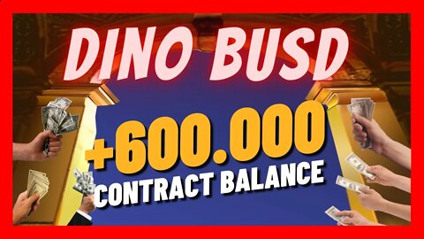 DINO BUSD MINER Update 🚀 Over 600k Contract Balance 📈 Is This The Best Miner?