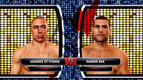 UFC Undisputed 3 Gameplay Shogun Rua vs Georges St-Pierre (Pride)