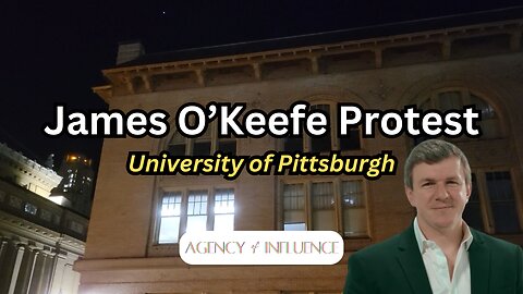 James O'Keefe Protest | Univ of Pittsburgh