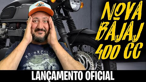 Agora ESQUENTOU nova BAJAJ 400, LANÇAMENTO OFICIAL dia 4 de JULHO