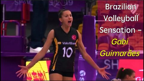 Brazilian Volleyball Sensation Gabi Guimarães