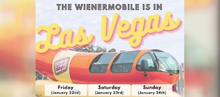 Oscar Mayer Wienermobile in Las Vegas for weekend