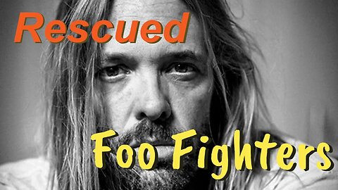 "Rescued" Foo Fighters Taylor Hawkins Tribute