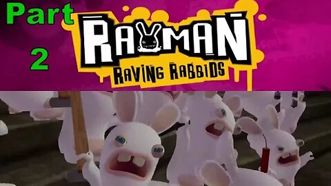 Christian Couple Play- Rayman Raving Rabbids - Ep.2 (Holiday Havoc) - Family Friendly Gaming