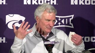 Kansas State Basketball | Bruce Weber Postgame Press Conference | K-State 71, Oklahoma State 68