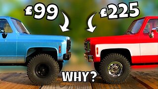 Why Is The Blue Chevy K10 RC Truck So Much Cheaper?