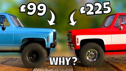 Why Is The Blue Chevy K10 RC Truck So Much Cheaper?