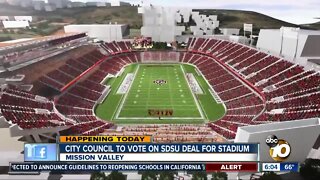 San Diego City Council to vote on SDSU deal for stadium