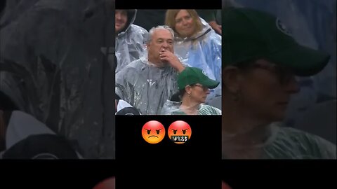 New York Jets Fan Is So Mad He Almost Loses His Teeth #shorts #nfl #football #newyorkjets