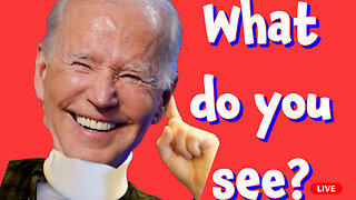 Joe Biden CONSPIRACY THEORY TIME! What do you see?