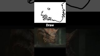 Draw a Dragon from House of the Dragon! #houseofthedragon #houseofdragon #dragon