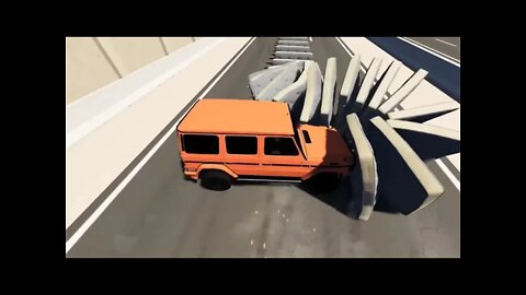 Mattresses BeamNG DRIVE will stop the car at high speed