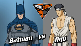 BATMAN Vs. RYU - Comic Book Battles: Who Would Win In A Fight?