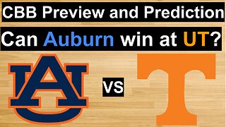 Auburn vs Tennessee Basketball Prediction/Can Auburn win at Tennessee? #cbb