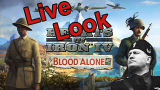 Italy Hearts of Iron IV: By Blood Alone - Live Look
