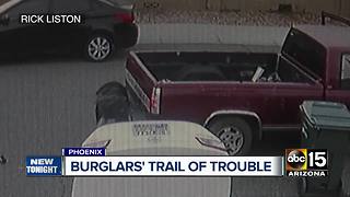 Burglars steal from Phoenix man's truck in broad daylight