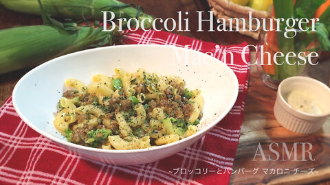 How To Make Broccoli Hamburger Mac'n Cheese | No Music Version