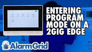 2GIG Edge: Entering Programming Mode