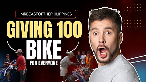 Giving 100 bikes for everyone