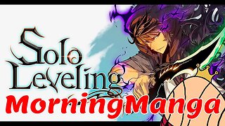 〘Morning Manga〙Reading Solo leveling before the anime comes out!