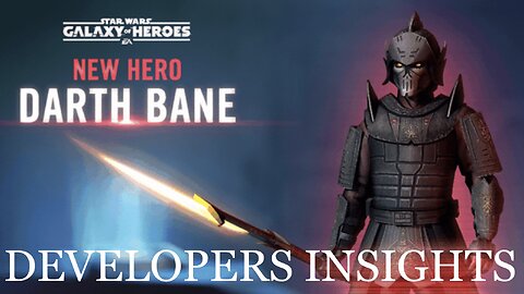 *NEW* Character Inbound: Darth Bane! | SICK Character, UGLY Model! | Much Needed SEE Lifter!