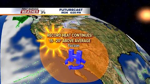 FORECAST: Temperatures remain well above average