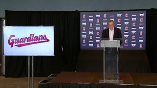 Officials speak after changing Cleveland's baseball team name to The Guardians.