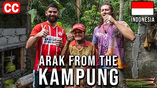 FOREIGNERS try INDONESIAN ALCOHOL | Arak Bali with @planetrufio