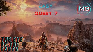 Horizon Forbidden West Main Quest Walkthrough - The Eye of the Earth (Easy) [NO COMMENTARY]