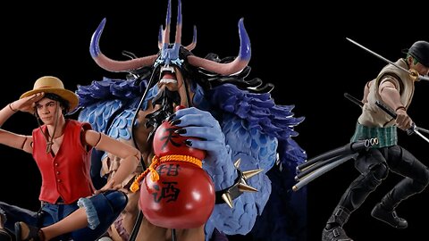S.H.Figuarts One Piece - Kaidou - Man-Beast Form 羅洛亞·卓洛 & 莫奇·D·路飛(A NETFLIX SERIES: ONE PIECE)