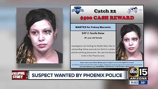 Police looking for woman wanted on drug, stolen vehicle warrants