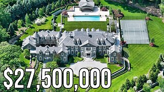 $27,500,000 The Most Iconic "Stone Mansion" | Mansion Tour