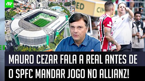 "Pra mim, o GRAMADO do Allianz Parque..." Mauro Cezar FALA A REAL sobre SPFC no estádio do Palmeiras