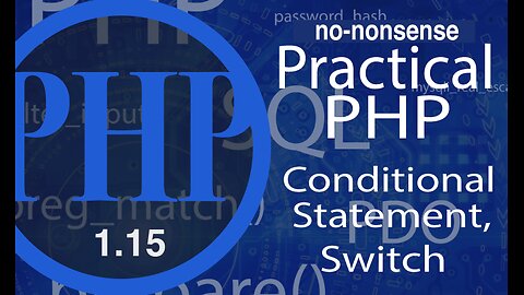 video #15 - Conditional Statement / Switch