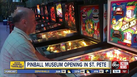 Pinball Arcade Museum in downtown St. Pete opens Thursday