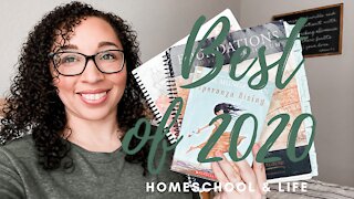 Best of 2020 // Homeschool Curriculum, Books, Podcasts & More // Homeschool & Lifestyle Favorites