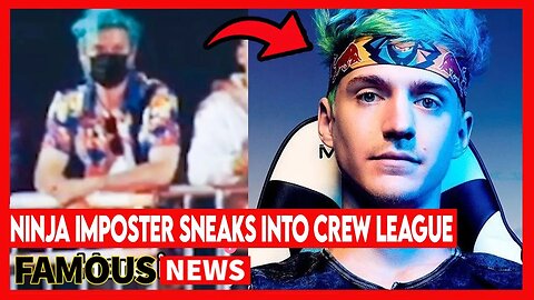 Ninja Imposter Sneaks Into Crew League Game In Viral Tik Tok | Famous News