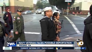 Navy veteran faces deportation