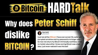 Why Peter Schiff dislikes #bitcoin - Simon Dixon explains