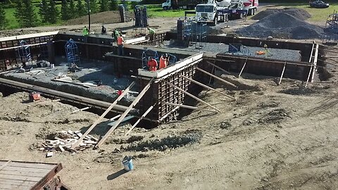 Wall Pouring 7-20-2023