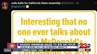 Locals speak out on minimum wage increase